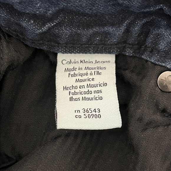 Calvin Klein Women’s Jeans Indigo Straight Leg Size 10 (31) The Perfect Jean - Picture 8 of 8